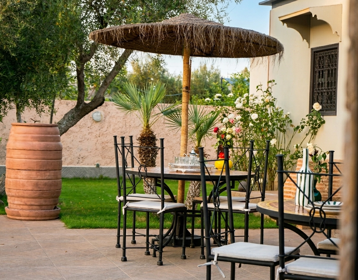 Moroccan Sunshine Estate Pathway