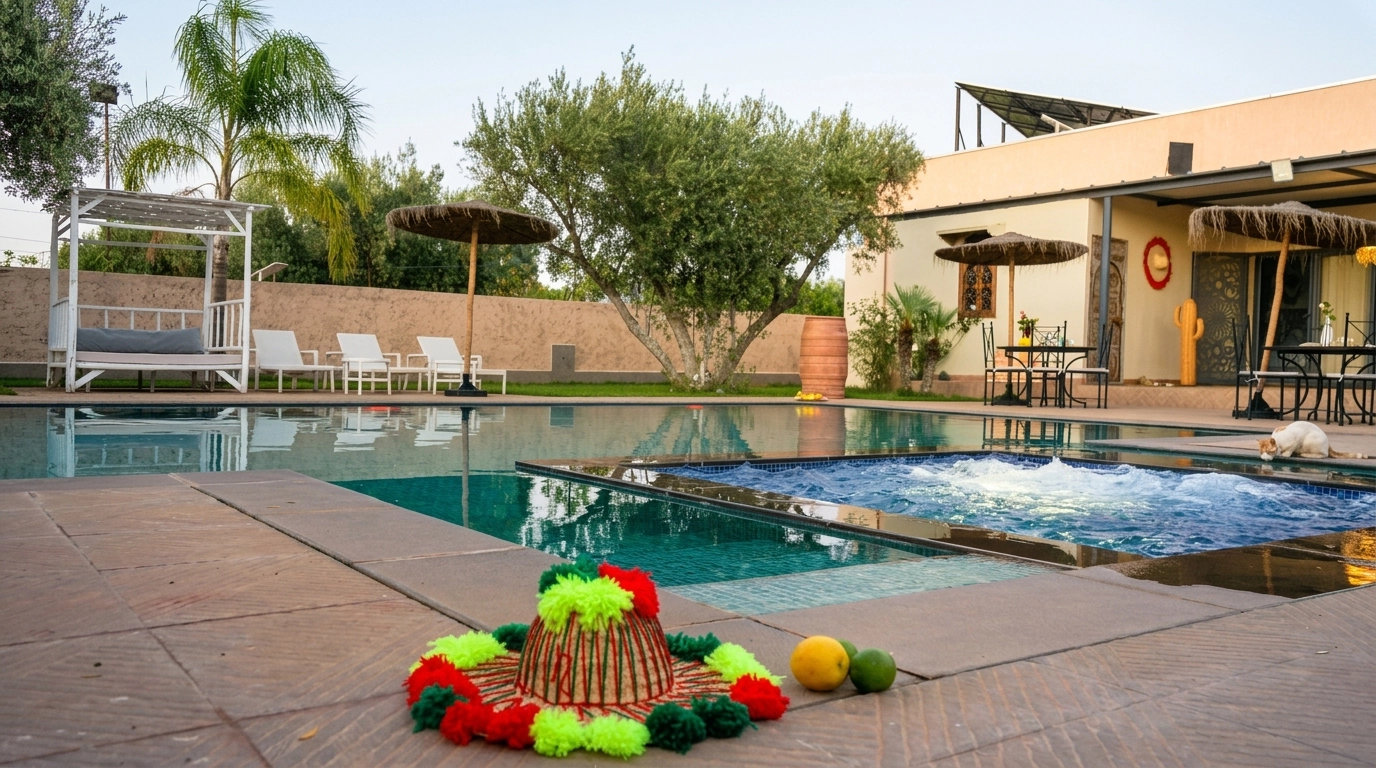 Villa Gardens and Relaxation Area